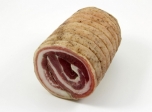 Pancetta arrotolata magretta